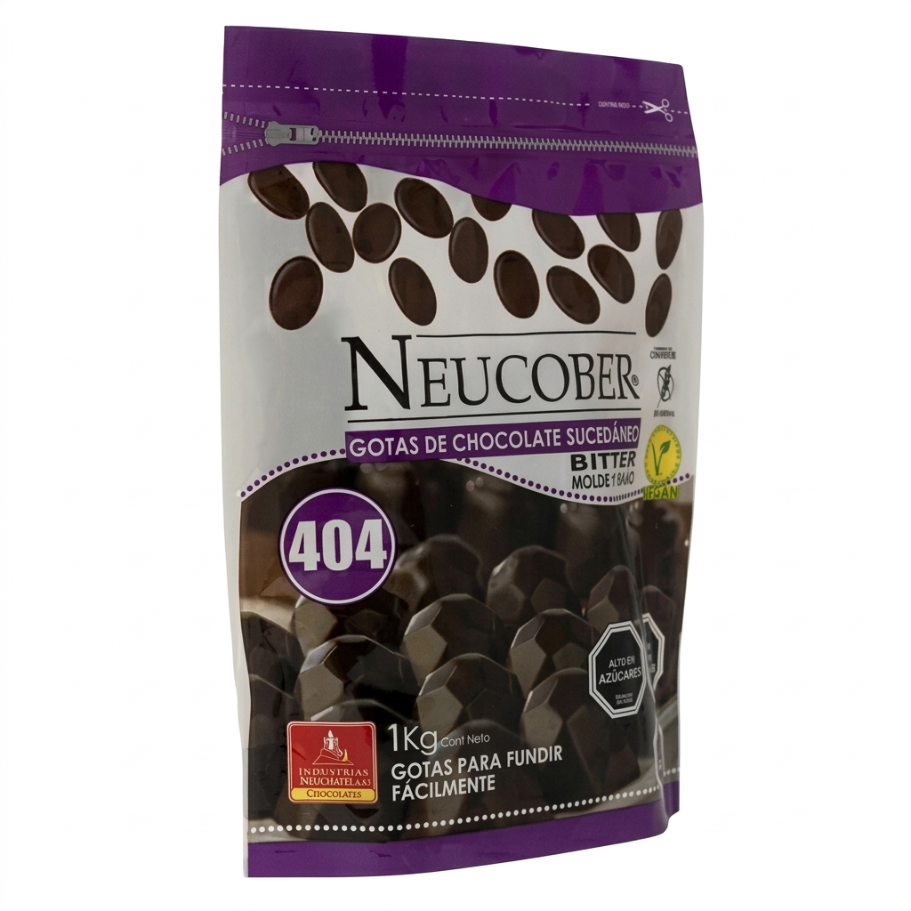 Chocolate Cobertura Bitter Neucober 404
