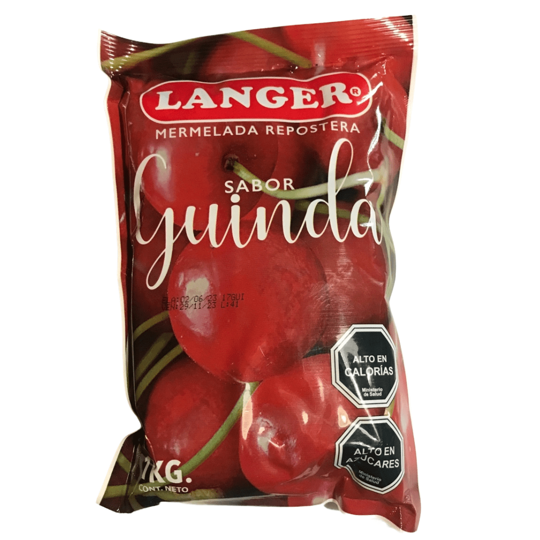 Mermelada Guinda Langer 1k