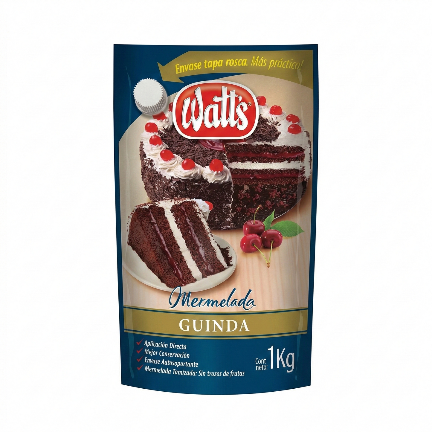Mermelada Guinda doypack Watts 1k