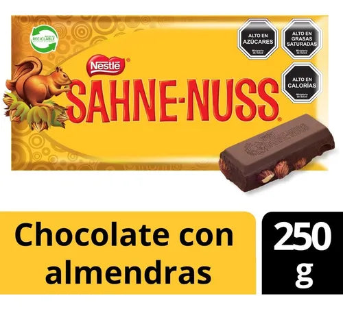 Chocolate Sahne Nuss Barra 250g