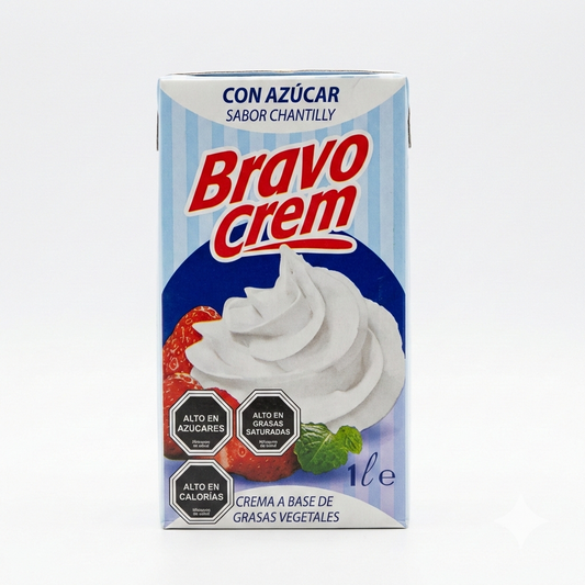 Crema vegetal bravo 1 litro