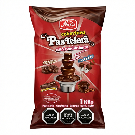Chocolate Cobertura Pastelera  Fruna 1 Kilo