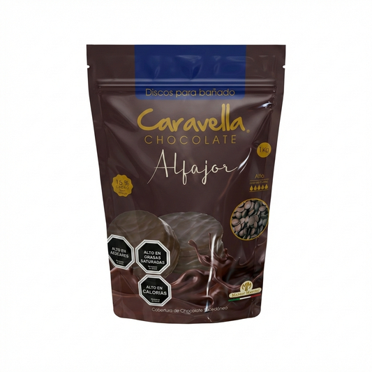 Cobertura de Chocolate Alfajor Caravella 1kg