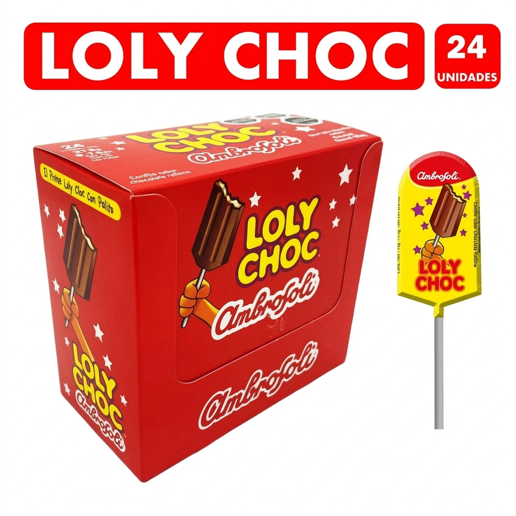 Loly Choc Display 24 unidades