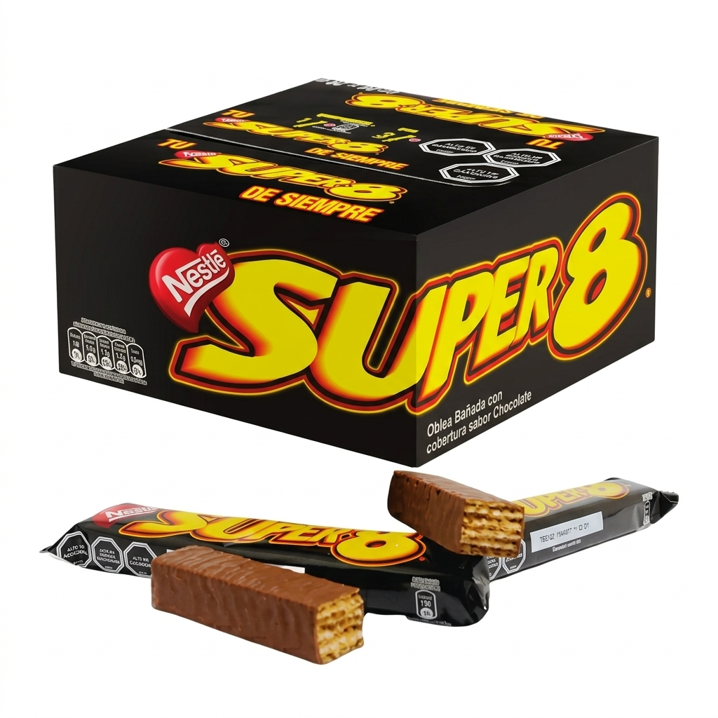Super 8 display 24 unidades x 29g