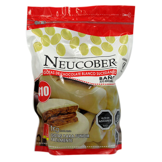 Chocolate Cobertura Blanca Neucober 410
