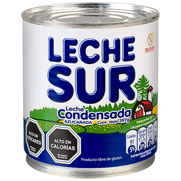 Leche Condensada leche Sur 397g
