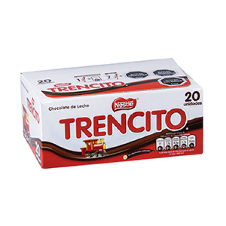 Chocolate Trencito 14gr display 20 uds
