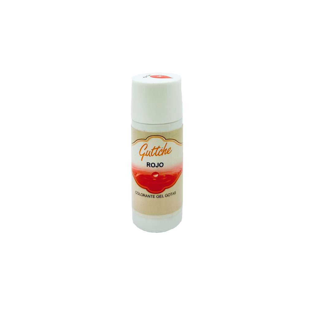 Colorante gel gota rojo Guttche 20g
