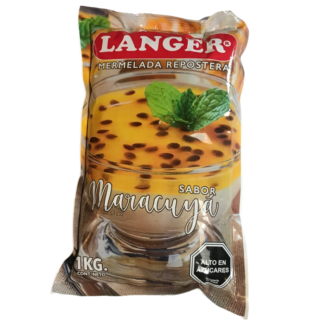 Mermelada Maracuyá Langer 1k