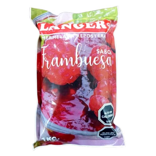 Mermelada Langer Frambuesa 1k