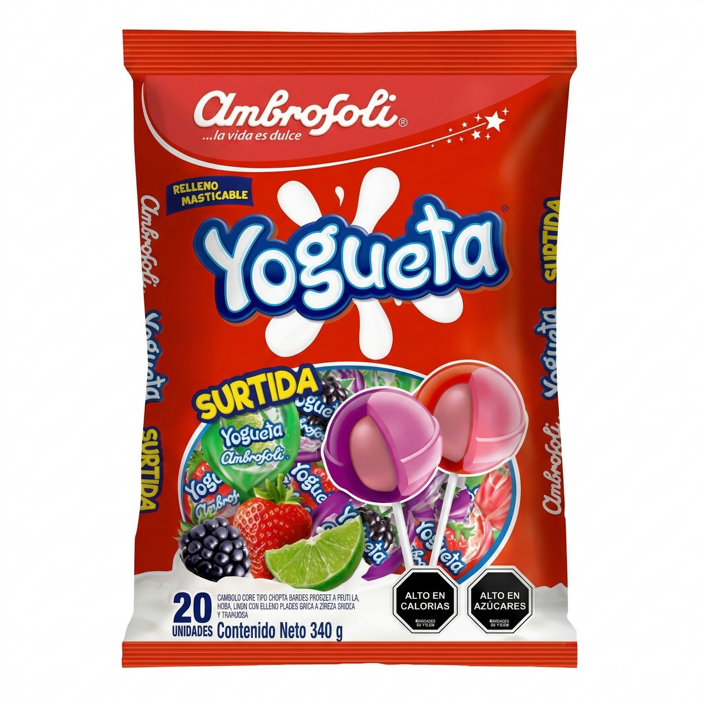 Yogueta surtida 20 unidades